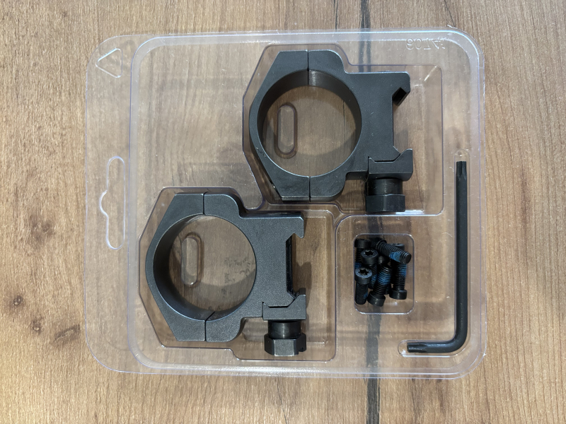 Letzte Reduzierung! Leupold Mark 4 34mm HIGH MATTE 59320 Ringe Montageringe Picatinny Weaver Stahl – Bild 3