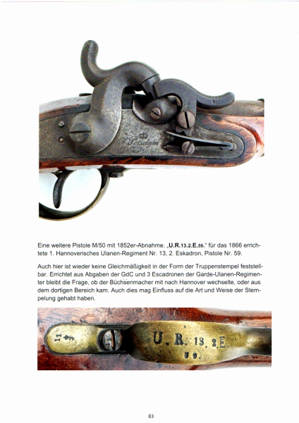 Preußische Truppenstempel auf Blank- und Schußwaffen von ca. 1810-1875. Band II. – Bild 6