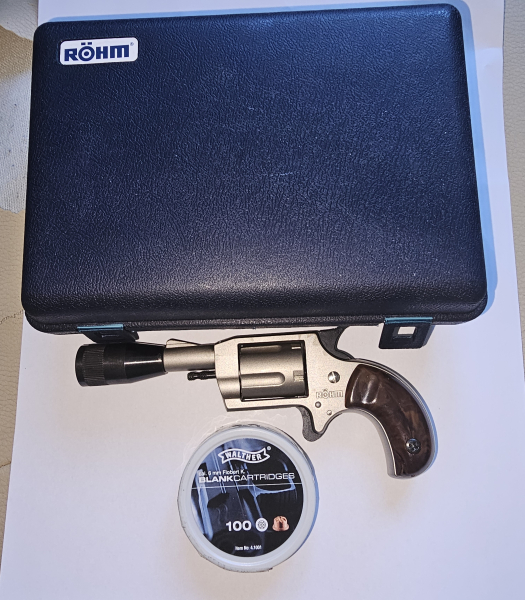 Röhm Little Joe - Schreckschuss Gasrevolver Kaliber 6 mm – nuotrauka 3
