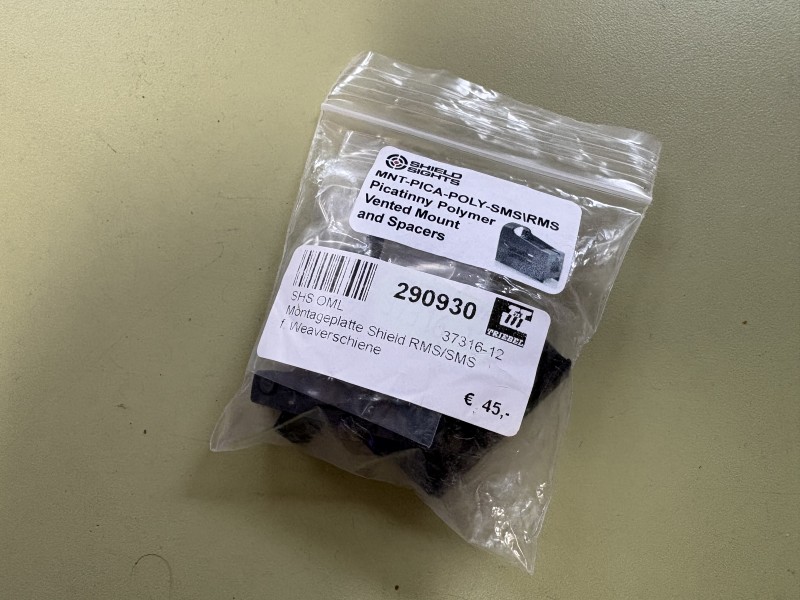 Shield Sights Montage für HK MP5 SP5, inkl. Spacer Kit – Bild 3