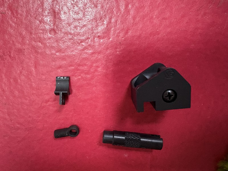 XS Sights HK Ghost Ring Rear & Standard Dot Front Sight für MP5 SP5 MKE T94 – Bild 3