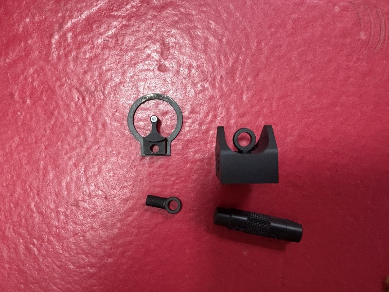 XS Sights HK Ghost Ring Rear & Standard Dot Front Sight für MP5 SP5 MKE T94 – Bild 2