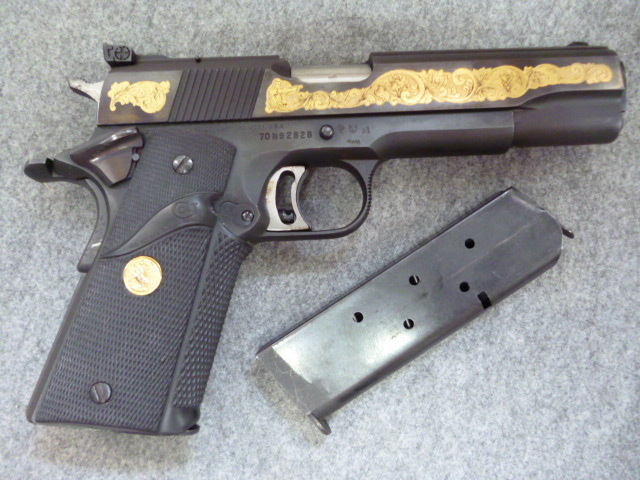 1 Pistole Colt Gold Cup Sonderedition, Kal. .45Auto – Bild 2