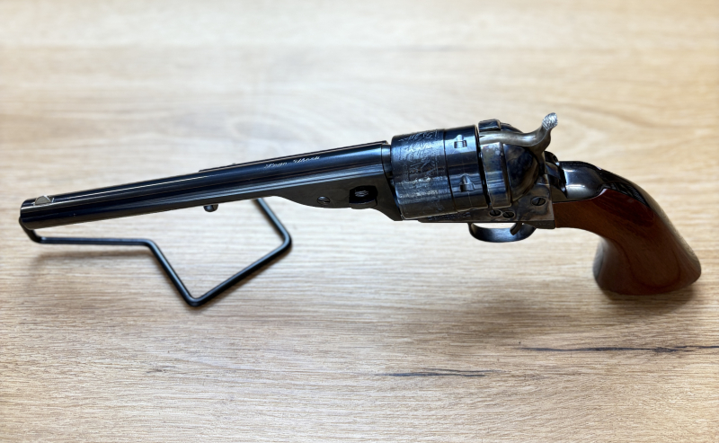 Revolver Hege Richard Mason Army 1871 Convers. 8" Kal. .45LC ++ TOP ZUSTAND ++ Waffen Haider ++ – Bild 3
