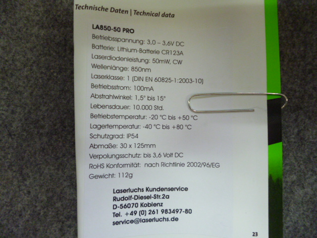 1 Laser IR-Aufheller Laserluchs – εικόνα 2
