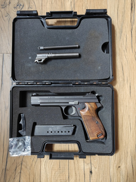 Sig P210-5 Target 9mm/7,65para/22LR – Bild 6