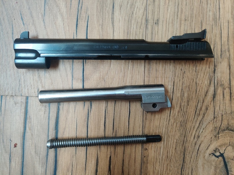 Sig P210-5 Target 9mm/7,65para/22LR – Bild 2