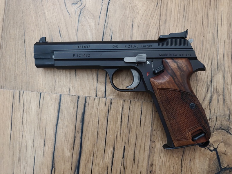 Sig P210-5 Target 9mm/7,65para/22LR – Bild 4