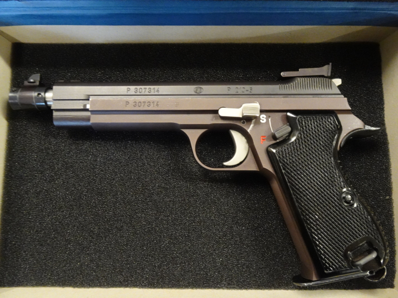 Legendäre Sportpistole SIG P210-6 (Hämmerli Tiengen) – Kaliber 9mm Para + Wechsellauf – Bild 2