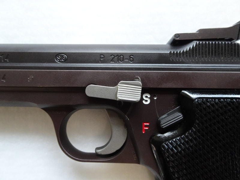Legendäre Sportpistole SIG P210-6 (Hämmerli Tiengen) – Kaliber 9mm Para + Wechsellauf – Bild 6