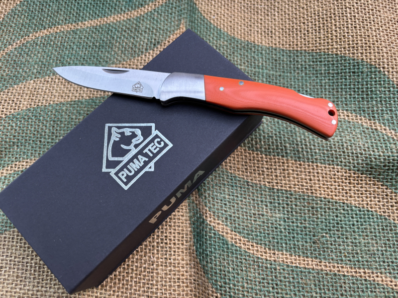 Puma TEC Zweihandtaschenmesser G10. Orange – bilde 2