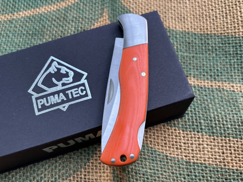 Puma TEC Zweihandtaschenmesser G10. Orange – bilde 3