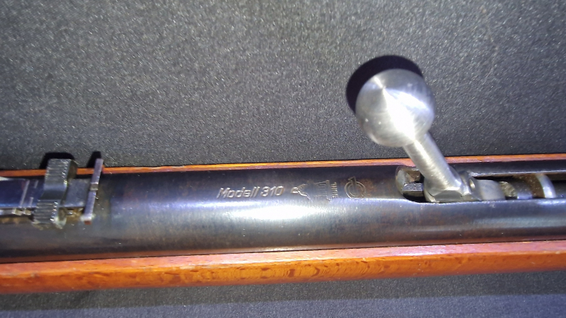 Luftgewehr Haenel Modell 310 Q1 GST Suhl Repetierer Kal. (.173) 4,4 mm mit Kimme und Korn – billede 3