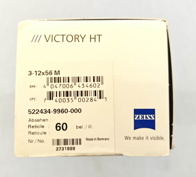 Zeiss Victory HT 3-12x56 M Abs. 60 mit Schiene – Bild 2