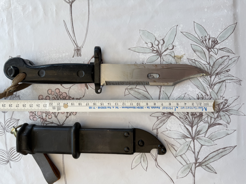 Kalaschnikow, AK, 47, Seiten, Gewehr, Bajonett, DDR – Bild 1