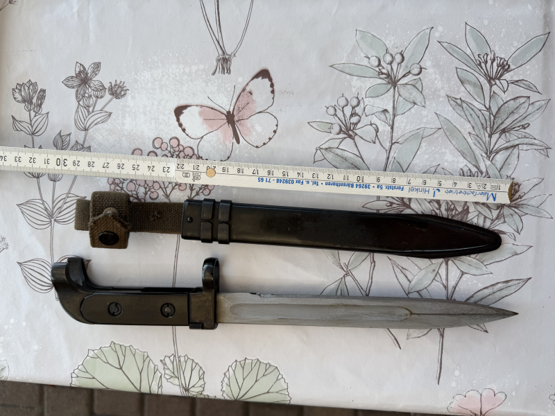 Kalaschnikow, AK, 47, Seiten, Gewehr, Bajonett, DDR – Bild 2