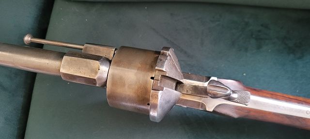 seltenes Lefaucheux-Revolver-Gewehr, ca. 1860 – Bild 5