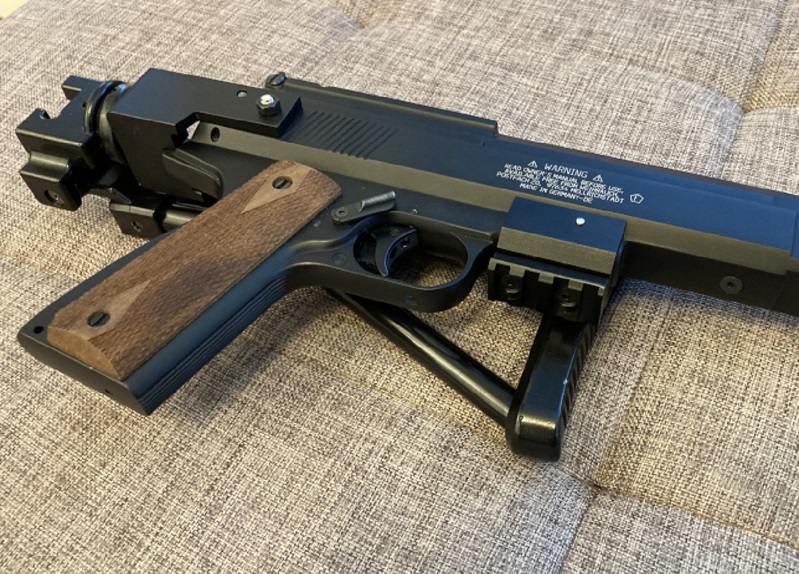 Schulterstütze Schaft klappbar für Weihrauch HW45 HW75 100% Aluminium – Bild 5