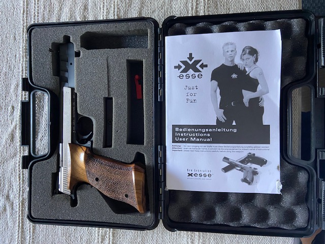 Walther Hämmerli X-ESSE IPSC 22lfb. mit 8 Magazinen und Holster – Bild 5