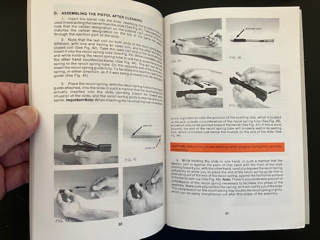 Original Manual (Bedienungsanleitung) Bren Ten 10mm Pistole – Bild 3