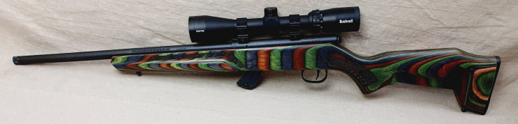 Rep.Büchse Savage Mark II Minimalist grün .22 LR, 18" Lauf,1/2x28 10 RD Magazin + ZF 5/819 – Bild 4