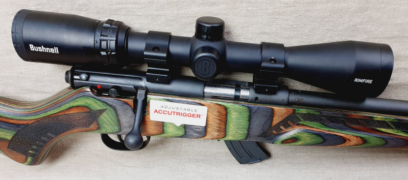 Rep.Büchse Savage Mark II Minimalist grün .22 LR, 18" Lauf,1/2x28 10 RD Magazin + ZF 5/819 – Bild 2