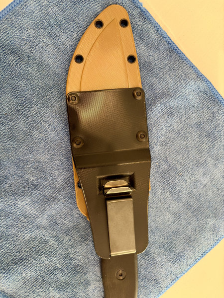 ESEE Model 6 6P-B – schwarze Klinge / grauer Griff – Bild 6