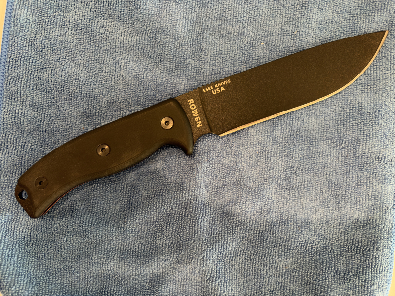 ESEE Model 6 6P-B – schwarze Klinge / grauer Griff – Bild 2