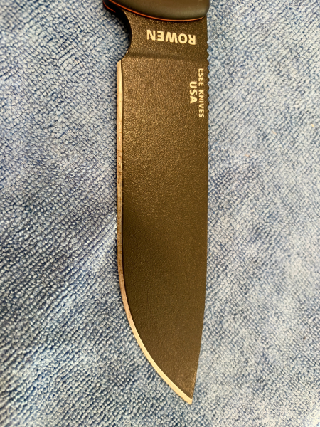 ESEE Model 6 6P-B – schwarze Klinge / grauer Griff – Bild 3