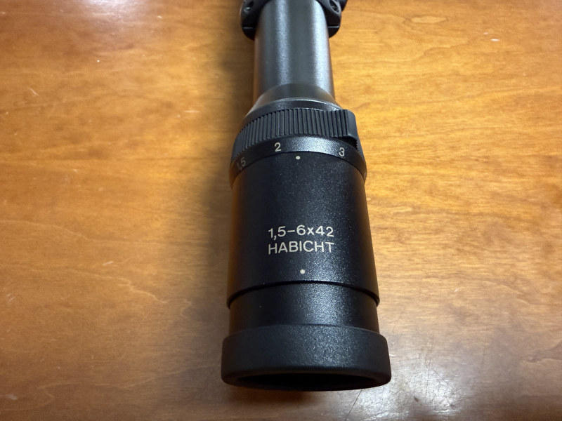 Swarovski Habicht 1,5-6x42 Stahl – Bild 3