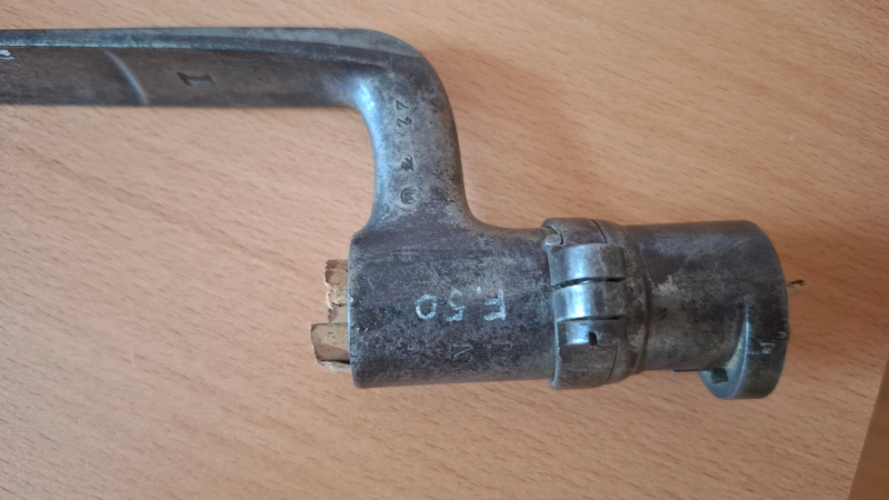 Bajonett Tüllenbajonett Dillenbajonet M1847 Frankreich – Bild 2