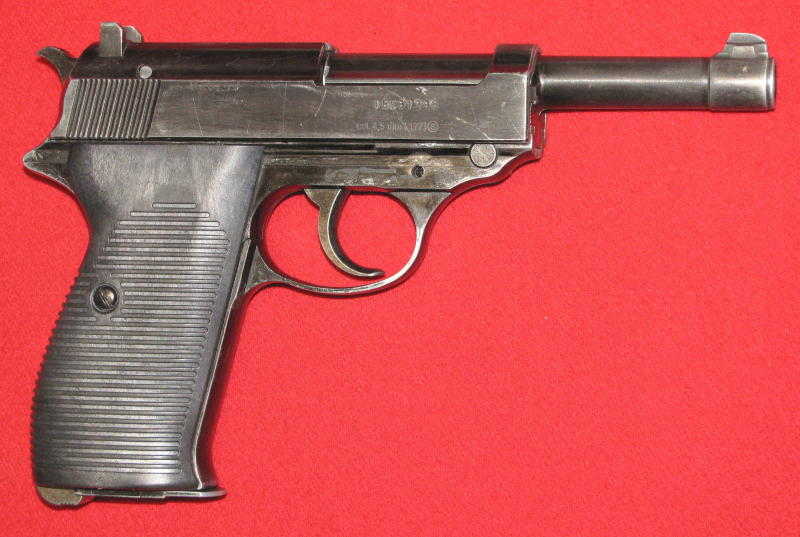 CO2 Pistole, eine WALTHER P38 mit F - Zeichen in 4,5mm BB – nuotrauka 3
