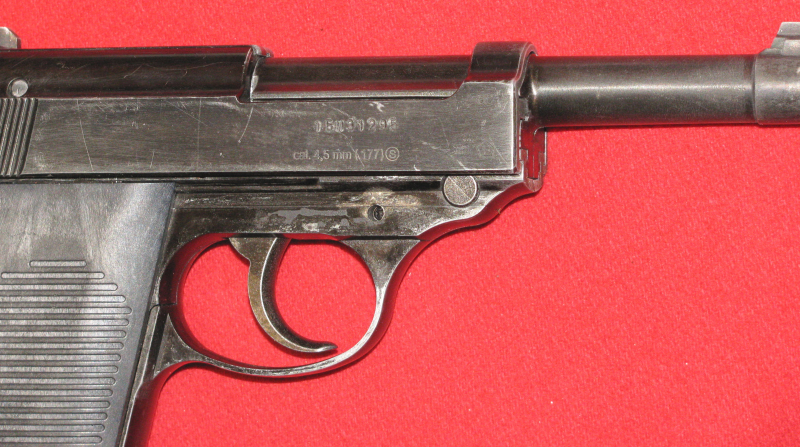 CO2 Pistole, eine WALTHER P38 mit F - Zeichen in 4,5mm BB – nuotrauka 5