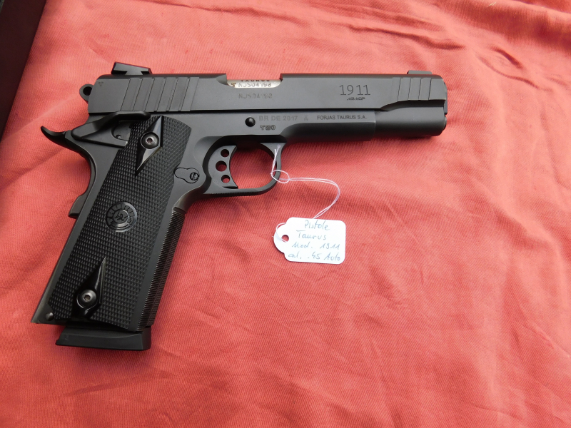Taurus 1911 Pistole Kal. 45 ACP, neu im Koffer mit Zubehör – Bild 2