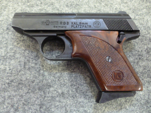 1 Gas-/schreckschusspistole Röhm RG8, Kal. 8mmKnall – Bild 1