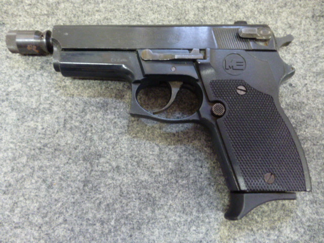 1 Gas-/Schreckschusspistole ME 9 Mini Para, Kal. 9mmPAK – Bild 1