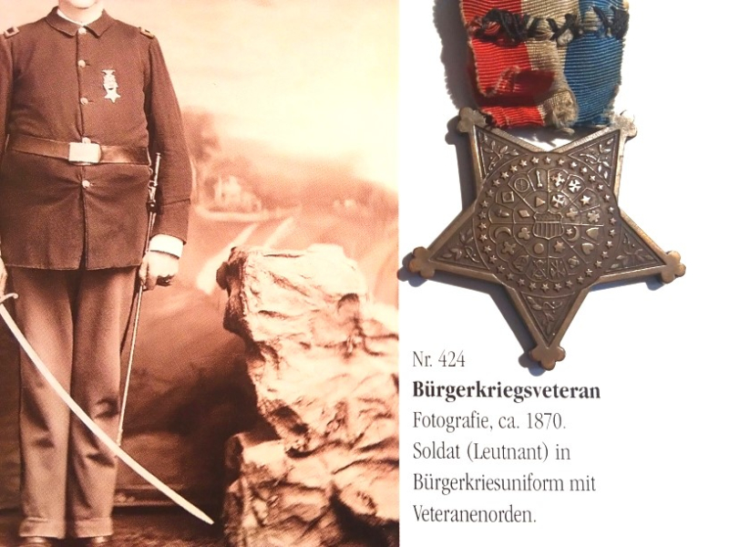 antiker GAR Veteranen-Orden USA vor 1900 – Bild 2