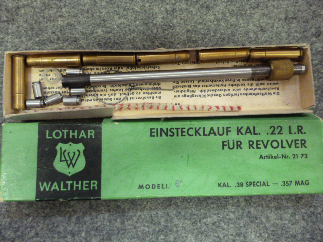 1 Lothar Walther Einstecklauf Kal. .22lr für Revolver Kal. .38Spec/.357Mag – Bild 1