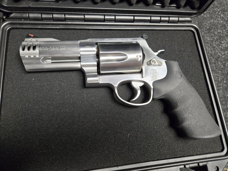 Smith & Wesson S&W .500 Mag Kompensator / 4 Zoll / geringe Schussbelastung / X-Large Frame – Bild 3