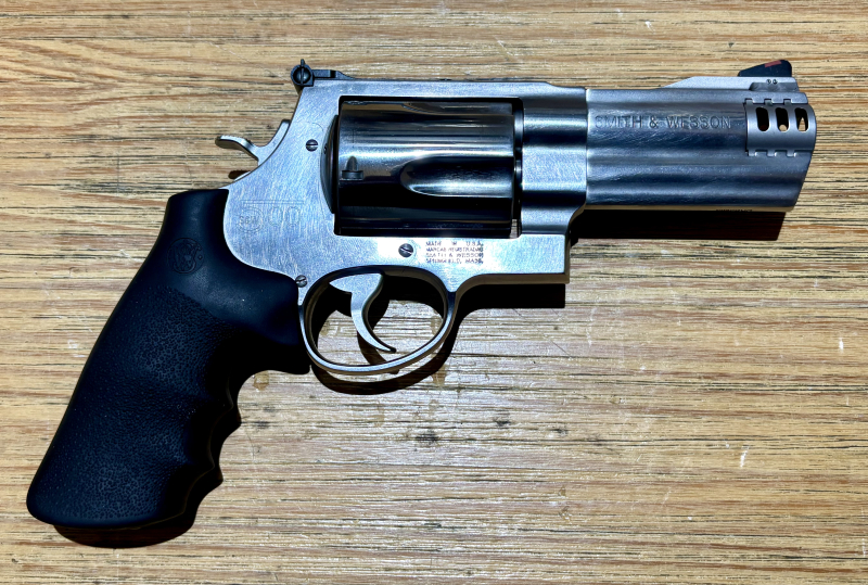 Smith & Wesson S&W .500 Mag Kompensator / 4 Zoll / geringe Schussbelastung / X-Large Frame – Bild 2