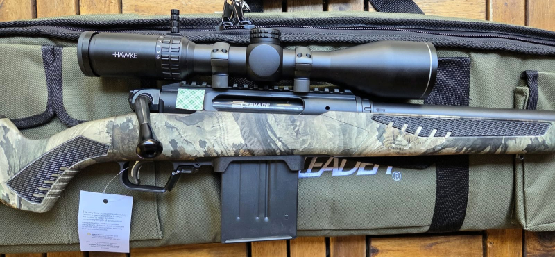 Savage Impulse Predator Geradezug-Repetierbüchse Kal.6,5 Creed. Hawke ZF 2,5-10 x 50,Schalldämpfer – Bild 3