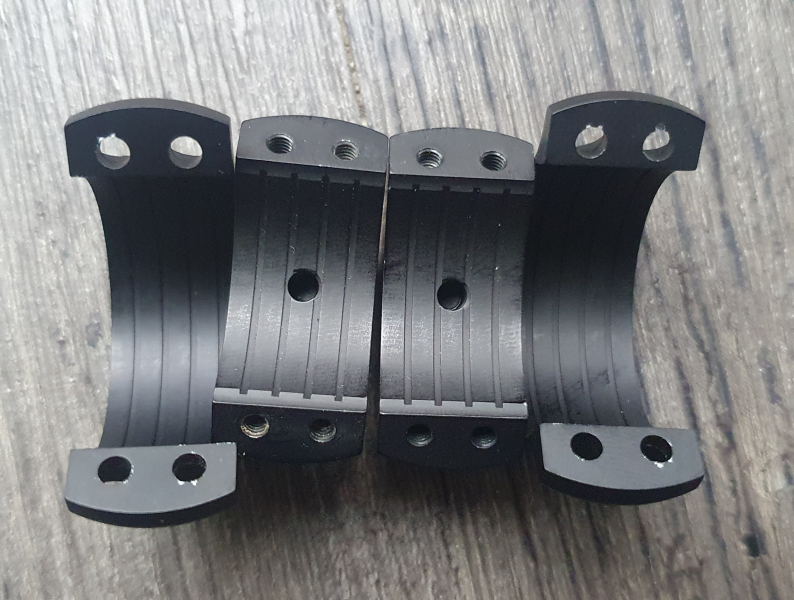 Dentler 30mm Ø Ringmontage. Blaser Sauer Mauser Swar Zeiss Leica HIK Infiray Liemke Pard Therm Pixfr – Bild 3