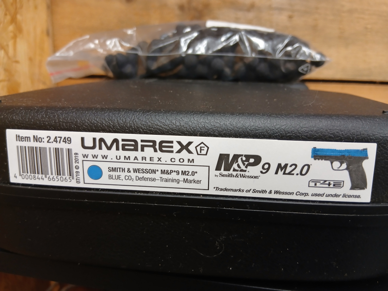 UMAREX Pistole Defense Training Marker Smith & Wesson T4E M&P9 2.0 cal. .43 – Bild 6