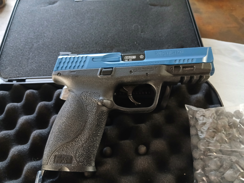 UMAREX Pistole Defense Training Marker Smith & Wesson T4E M&P9 2.0 cal. .43 – Bild 4