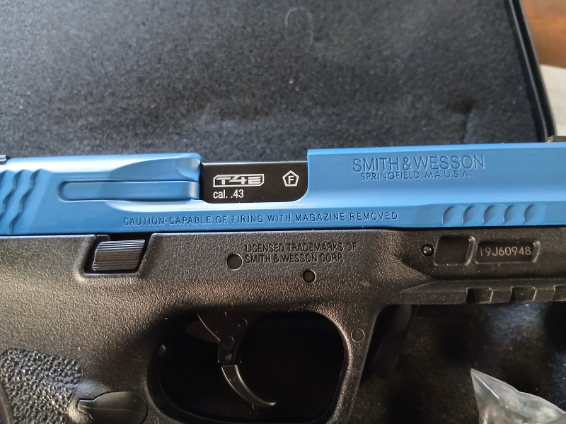 UMAREX Pistole Defense Training Marker Smith & Wesson T4E M&P9 2.0 cal. .43 – Bild 5