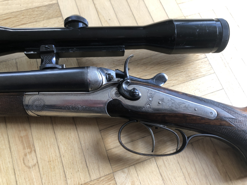 Hahn Büchsflinte, Kal. 22 Hornet, 16/70 – imagen 2