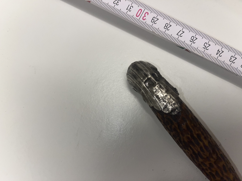 Dolch Stilett mit Silberverzierung.Ca.17 Jhdt – obrázek 4