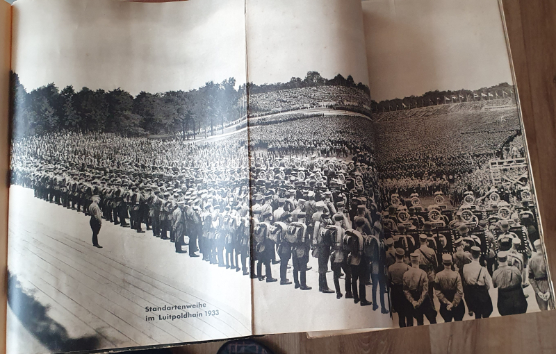 Großes Buch mit Sammelbilder " Deutschland erwacht " – Bild 6