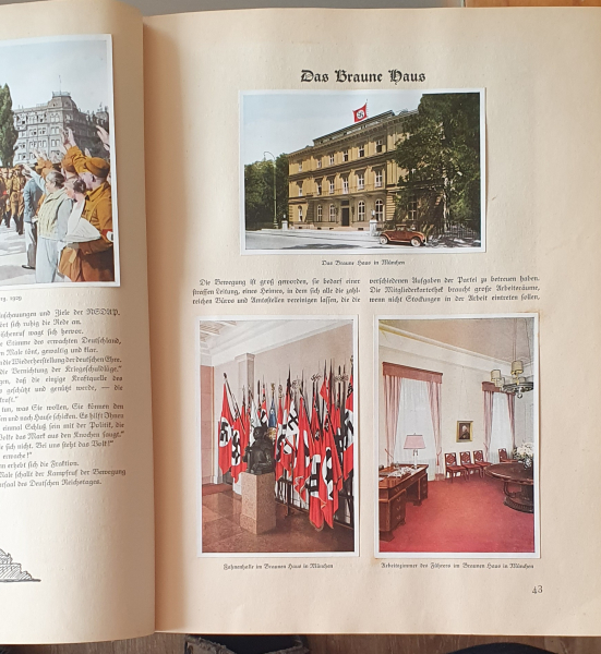 Großes Buch mit Sammelbilder " Deutschland erwacht " – Bild 3