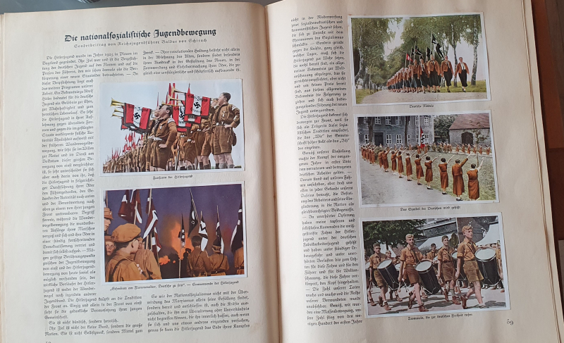 Großes Buch mit Sammelbilder " Deutschland erwacht " – Bild 5